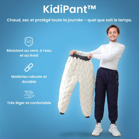 KidiPant™ -  Pantalon d'hiver pour enfant avec doublure polaire