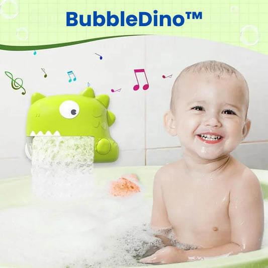 BubbleDino™ - Jouet de bain dinosaure à bulles