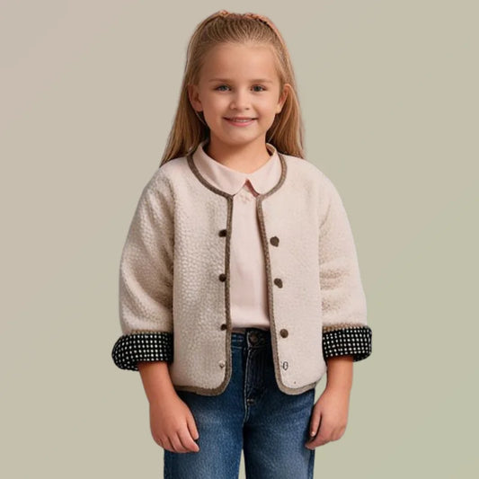 Veste réversible d'hiver pour enfants